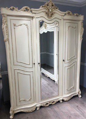 Шкаф 3-х створчатый Джоконда (крем) в Агрызе - agryz.ok-mebel.com | фото 4